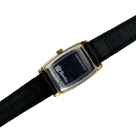 Hamilton Ardmore 6198A Vintage Ladies Gold Plated Registered Swiss Quartz Watch main image 5